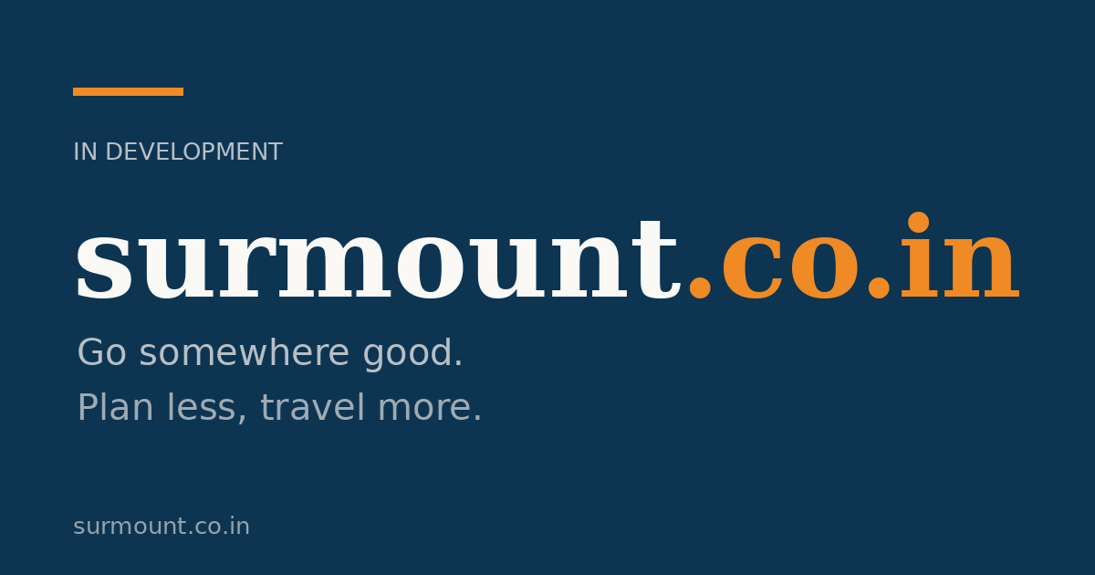 Link preview image for surmount.co.in